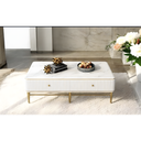 Table basse "elysium"couleur blanc