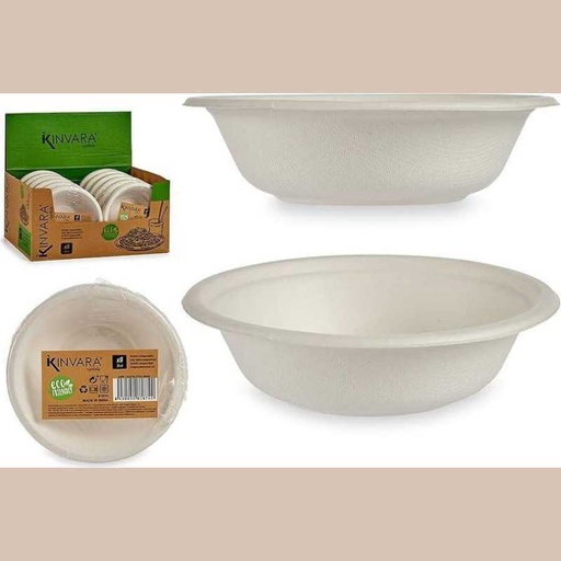 Set 8 bols 350ml compostables