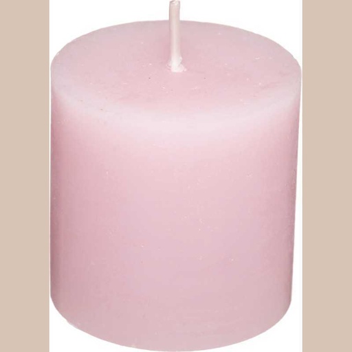 Bougie  x4 olia rose d4.5cm