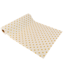  cdt velours pois ivoire paillettes 