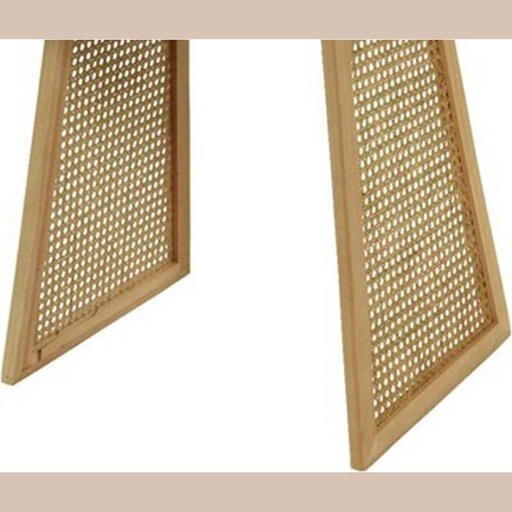 Table deco rotin indoor