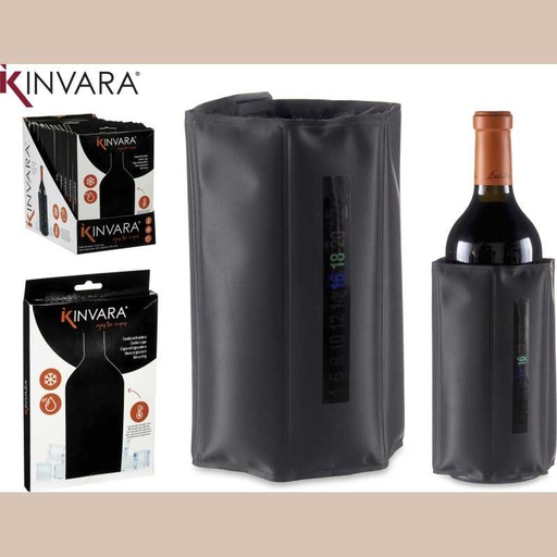 Housse glaciere vin avec thermometre