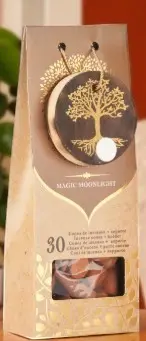 30 cônes d encens support en bois-magic moonlight