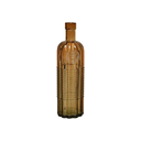 Vase verre recycle-marron