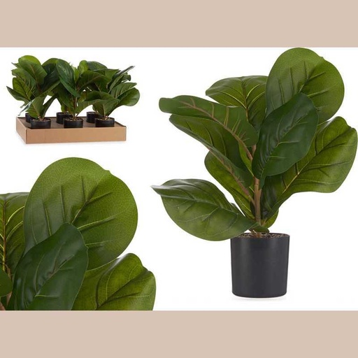 Plante artificielle pot de fleurs plasti