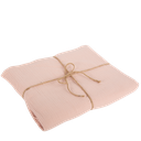 Nappe gaze de coton vieux rose 1,30 x2,40m lavable a 30°