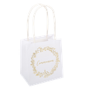 6 sacs cadeaux communion jolis brin s blancs et