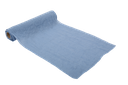 Chemin de table  mousseline bleu pastel 28 cm x 5 m