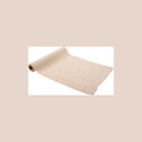 Chemin de table tissage jacquard sable 28cmx5m