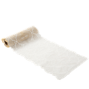 Cdt le parfait dentelle blanche 18cm x 3m