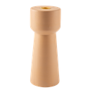 Bougeoir phaenna ceramique camel diam 8.2 x 21.2 cm