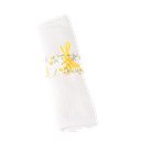 10 ronds de serviette mimosa, citro ns, et feuilla