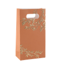 6 sachets jolis brins terracotta et or 10 x 18 x 5 cm