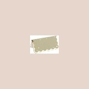 8 marque-places jolis pois papier vert sauge or et paillettes or 8x4cm