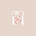 8 gobelets time to disco carton terracotta et framboise 255ml