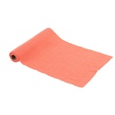 Chemin de table gaze de coton corail 30cmx3m