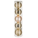 Boule de noel 50mm x5 or