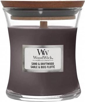 Mini bougie sablier  sable & bois flotte