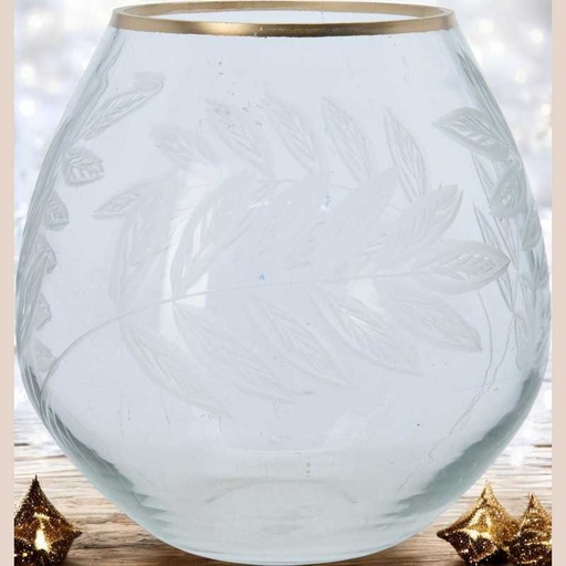 Photophore en verre 10cm