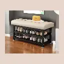 Banc avec rangement chaussures élégant et pratique