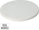 Plateau  en marbre blanc 20x20x1.5