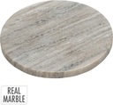 Plateau de marbre sable 20x20x