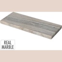 Plateau marbre sable 25x10cm