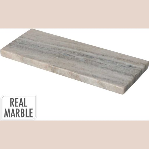 Plateau marbre sable 25x10cm