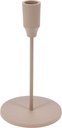 Bougeoir 10x19cm beige