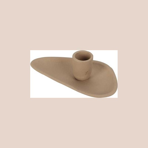 Bougeoir poterie bubul