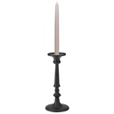 Candle holder 30cm black