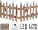 Cloture bois led 98x40cm
