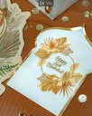 Lot de 20 serviettes "casablanca"