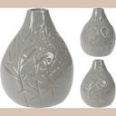 Vase gris 14 cm