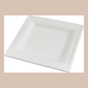 Assiettes canne a sucre carres 20.5cm x 30