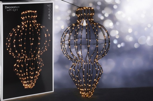 Lanterne led pliable 39x75cm