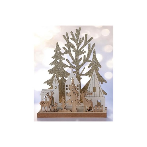 Lampe de table de noël 15 cm modèle 1
