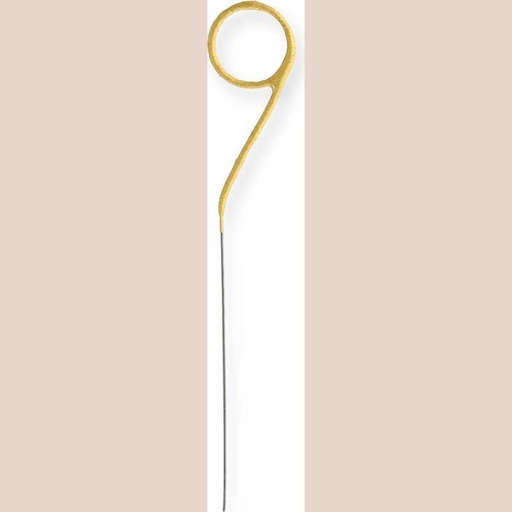 Bougie chiffre scintillante 09