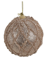 Boule de noël en polypropylène 8 cm modèle 3