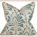 Coussin venus bleu
