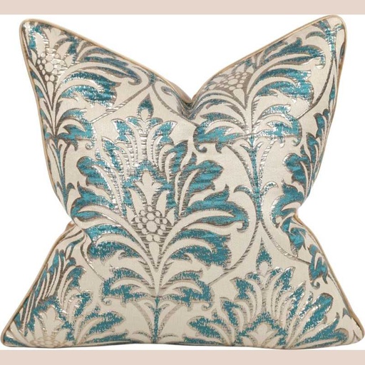 Coussin venus bleu