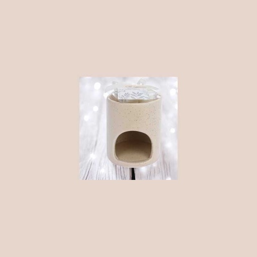 Brûleur à huile avec cire parfumée "lily"