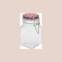 Jar verre 250ml carré