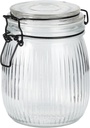 Bocal verre 750ml couvercle