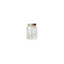 Pot en verre avec couv. bois 3400ml