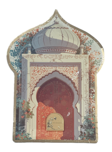 Assiette jaipur x10 gm (30*22cm)