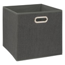 Boite rgmt 31x31 gris f chine