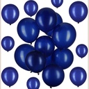 Ballon bleu unis x30