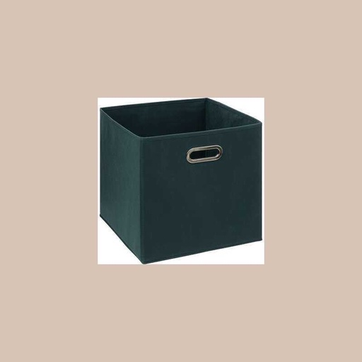 Boite rangement 31x31 petrole uni