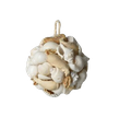 Decoration  coquillage boule blanc